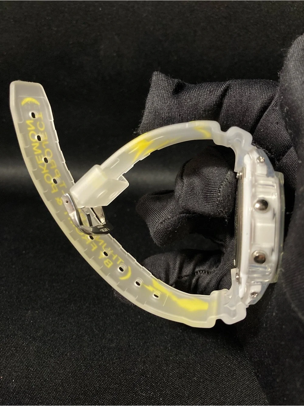 Yellow and Clear G Shock Dw5600